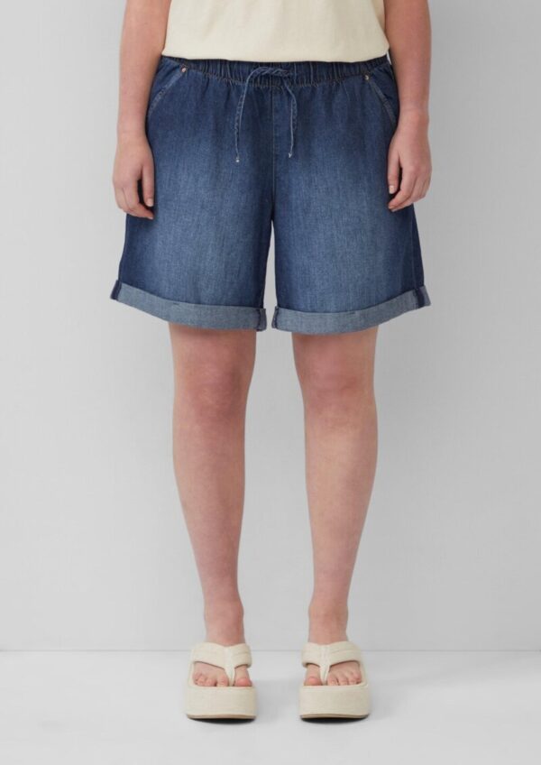 Jeans-Shorts / Comfort Fit / Mid Rise / Elastikbund