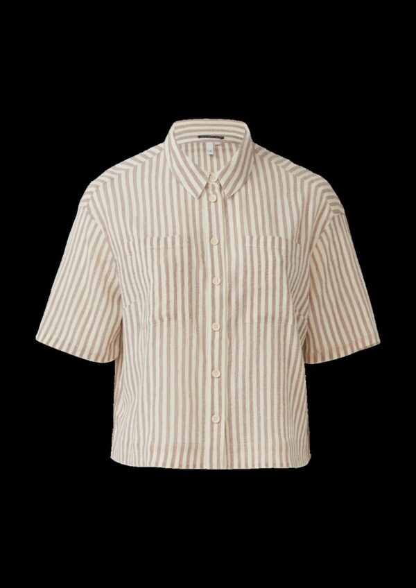 Gestreifte Bluse im Loose Fit