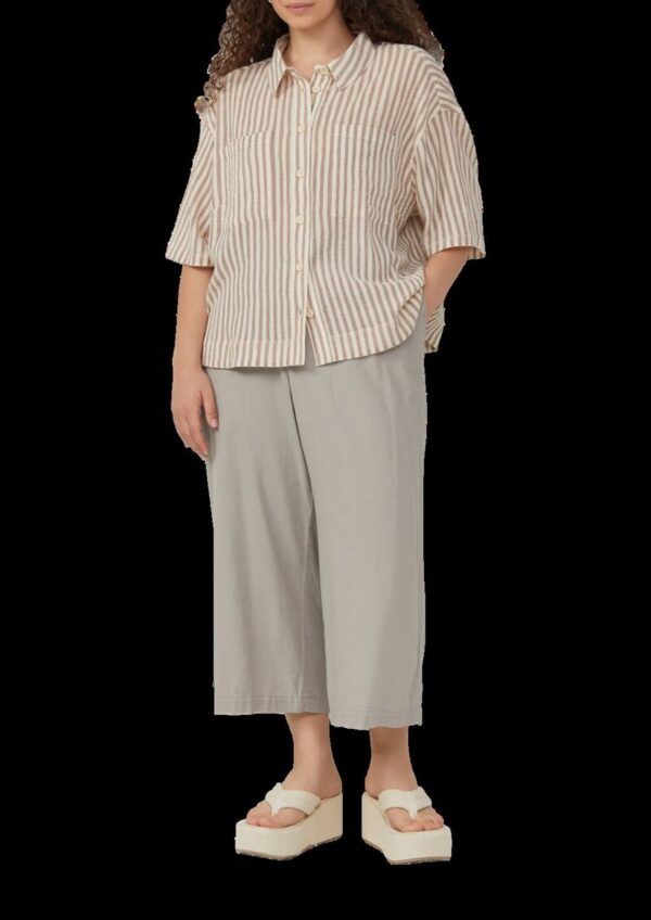 Gestreifte Bluse im Loose Fit