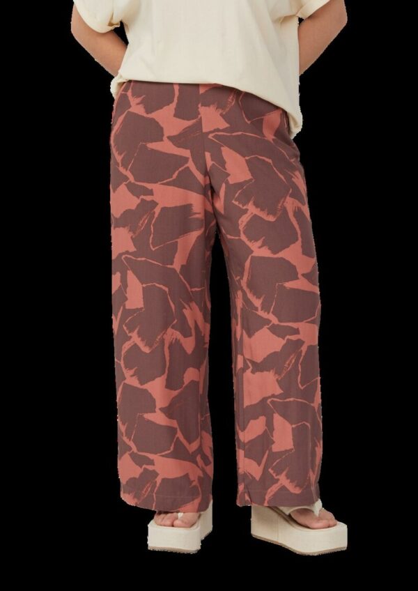 Hose aus Viskose mit All-over-Print