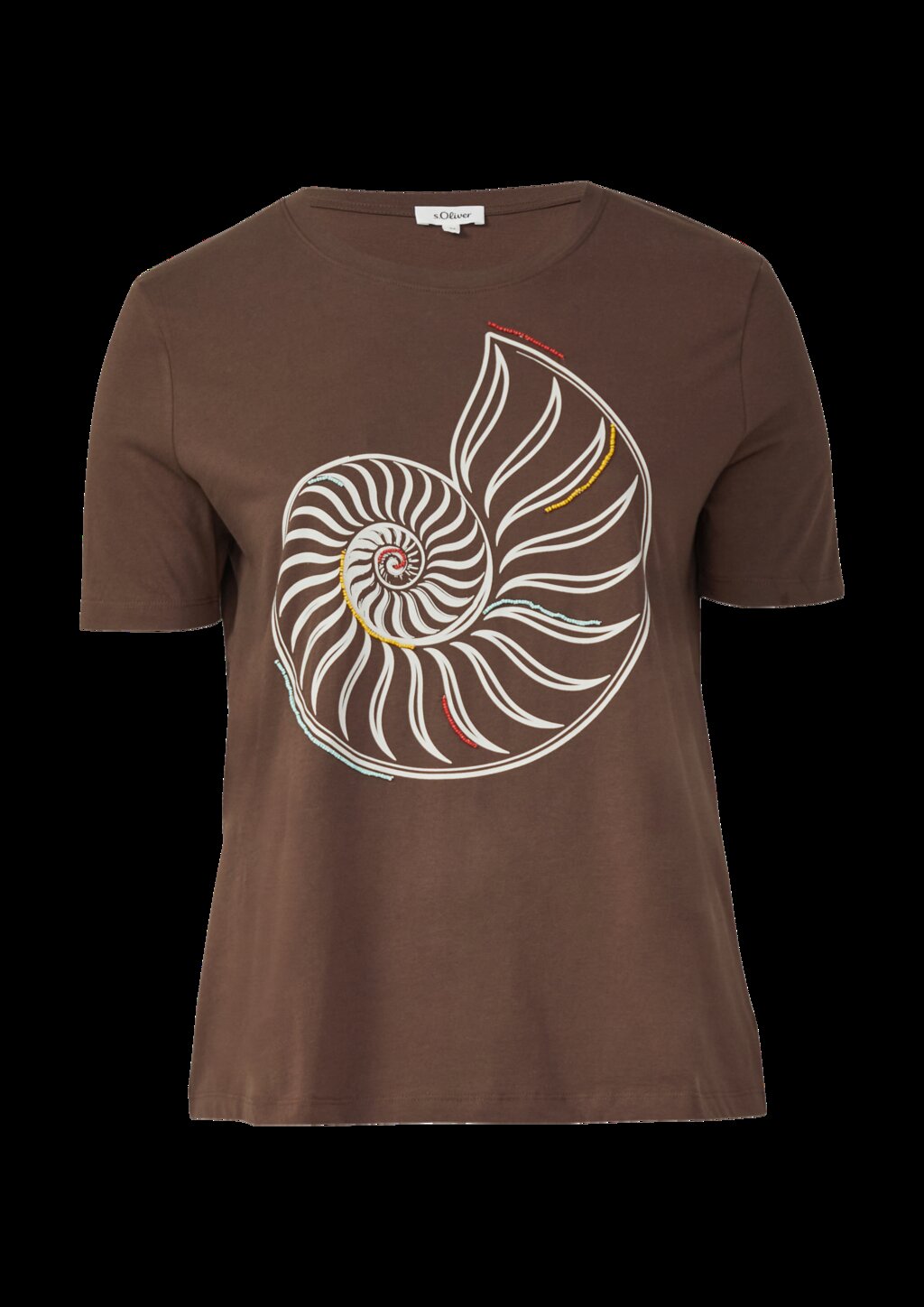 Jersey-T-Shirt mit Artwork