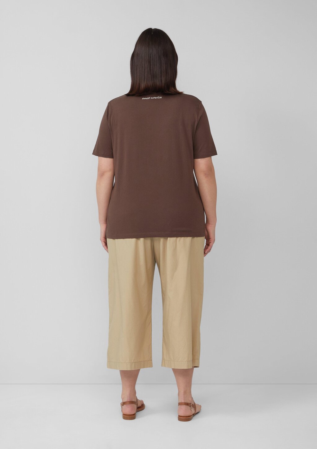 Jersey-T-Shirt mit Artwork