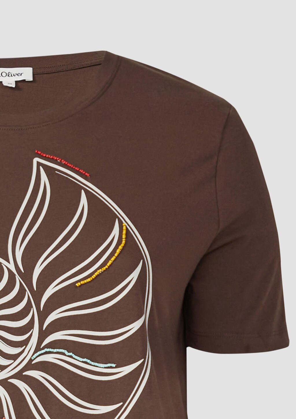 Jersey-T-Shirt mit Artwork