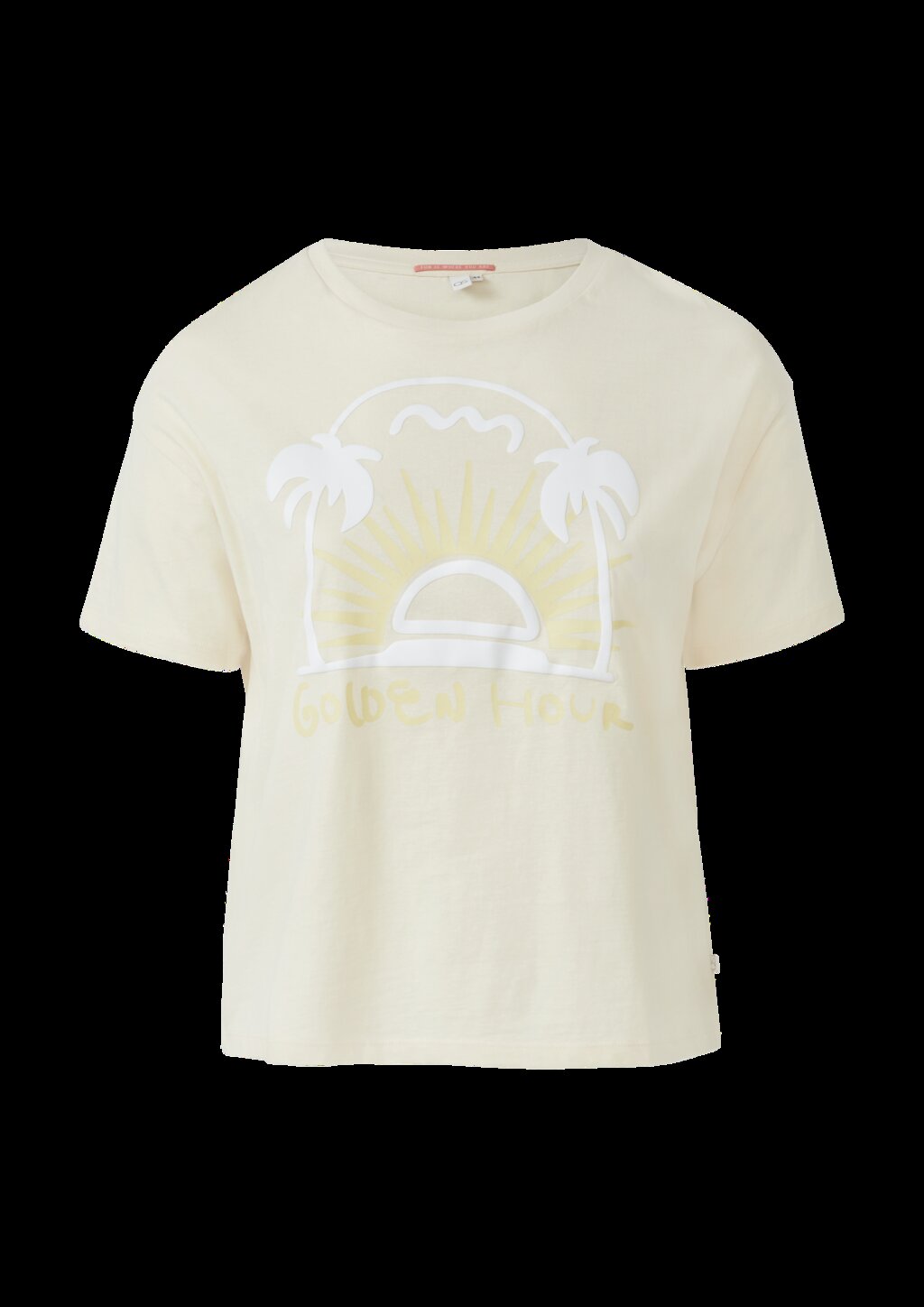 Baumwollshirt mit Frontprint