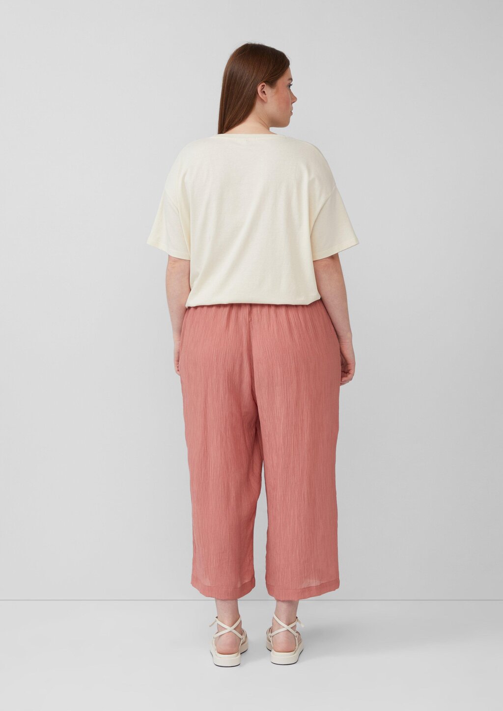 Baumwollshirt mit Frontprint