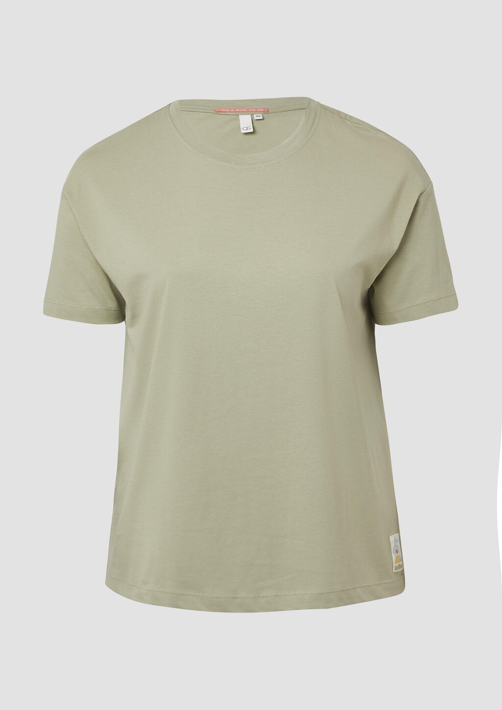 Uni-Shirt im Loose Fit