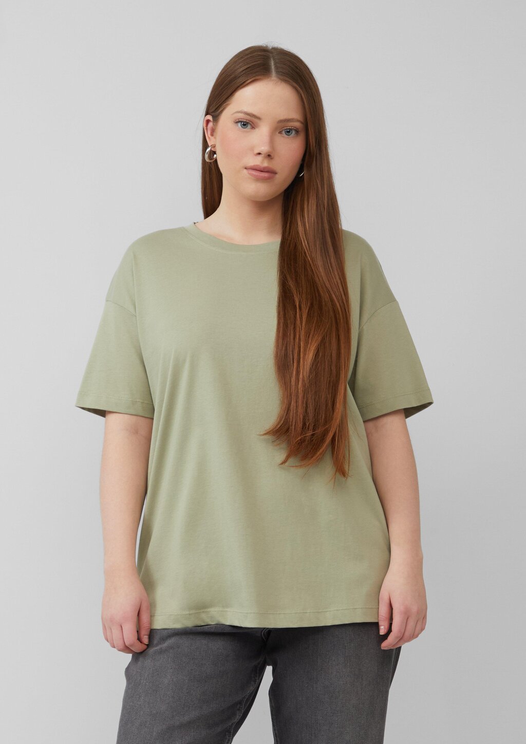 Uni-Shirt im Loose Fit