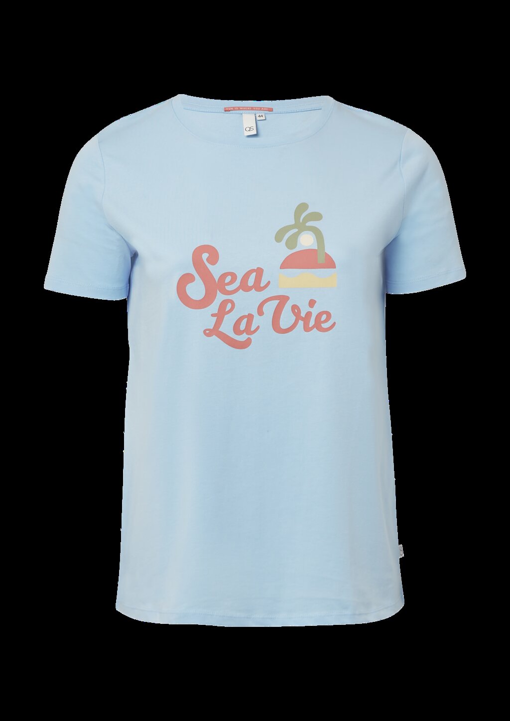 Baumwollshirt mit Frontprint