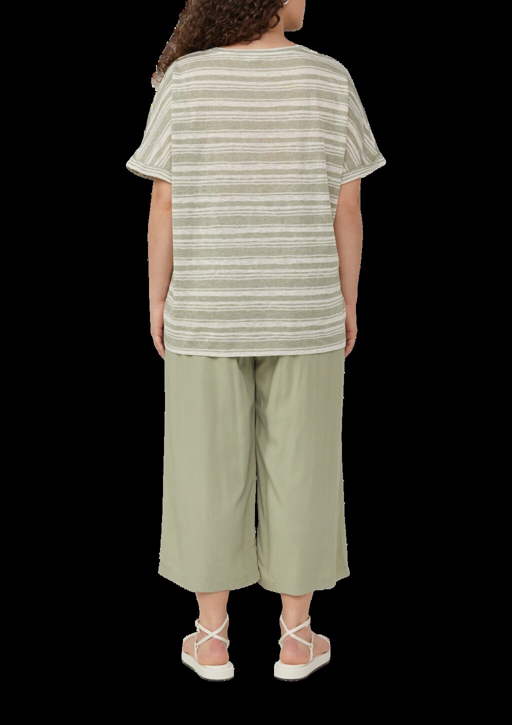 Ringelshirt aus Viskosemix