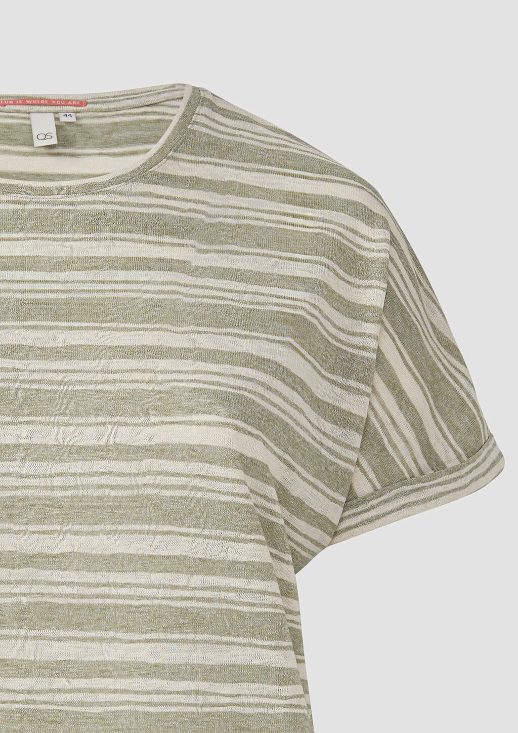 Ringelshirt aus Viskosemix