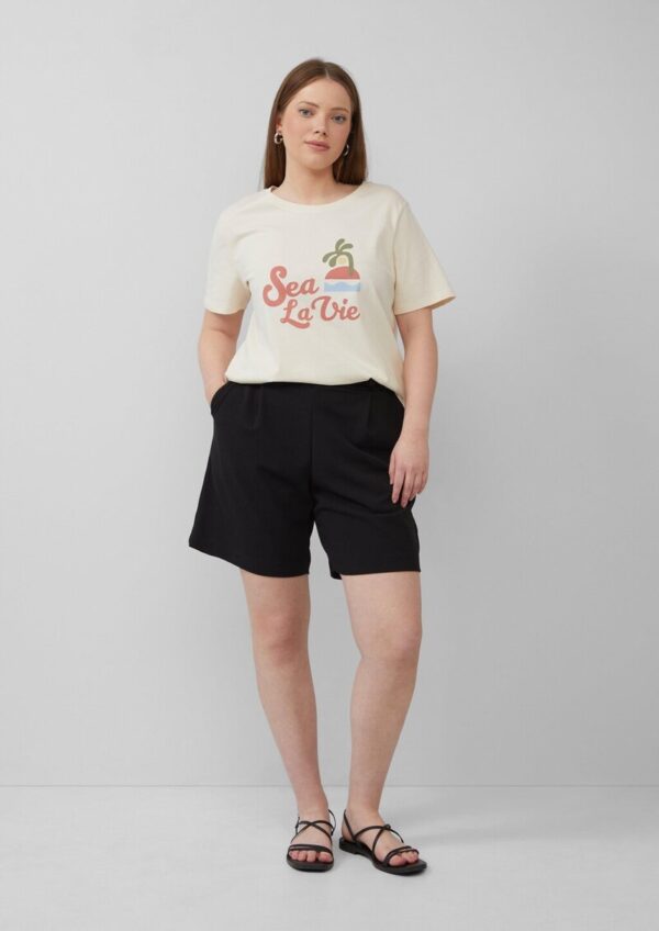 Shorts aus Interlockjersey mit Elastikbund