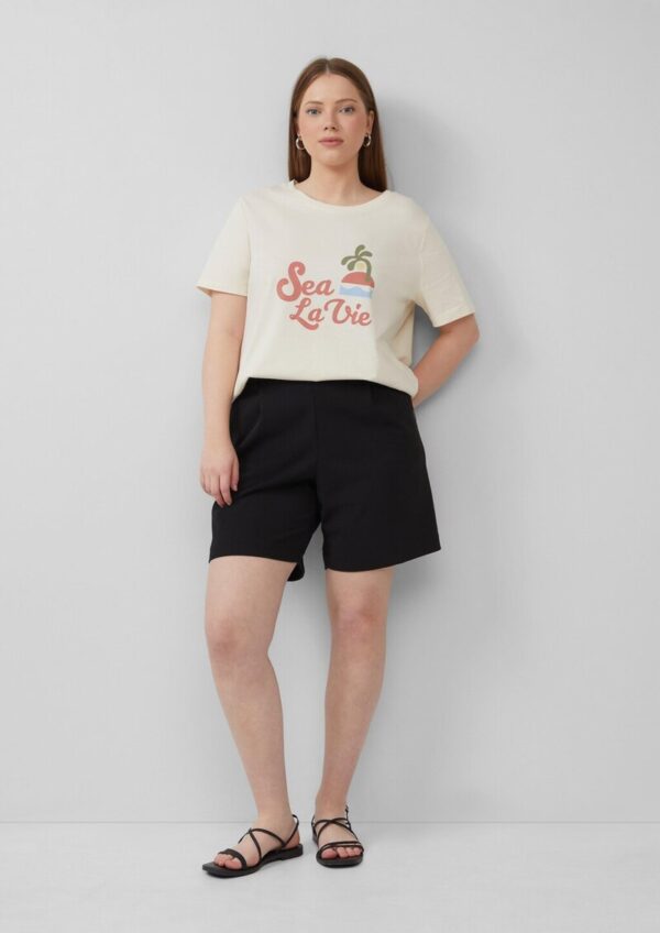 Shorts aus Interlockjersey mit Elastikbund