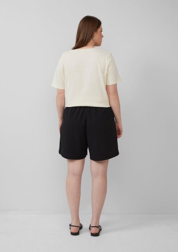 Shorts aus Interlockjersey mit Elastikbund