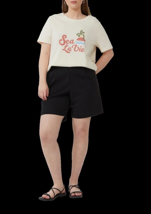 Shorts aus Interlockjersey mit Elastikbund