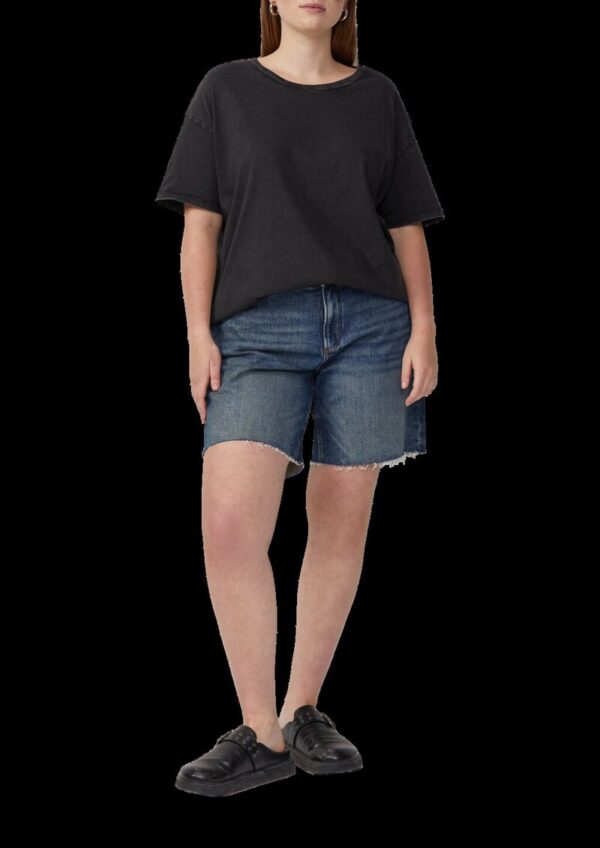 Gewaschenes T-Shirt mit Backprint