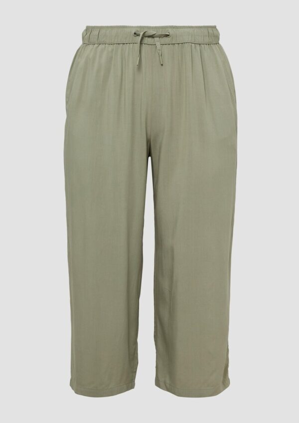 Fließende Culotte aus Viskose