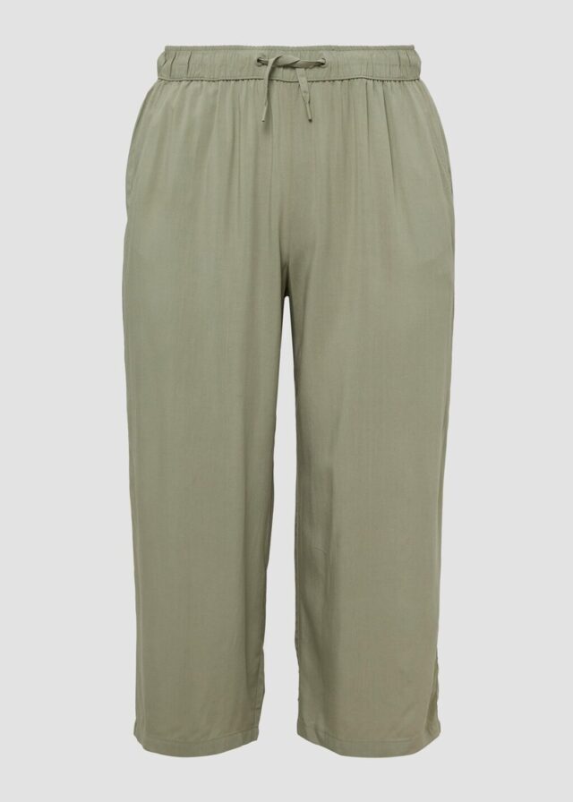 Fließende Culotte aus Viskose