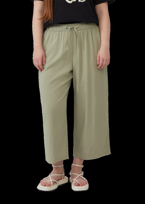 Fließende Culotte aus Viskose