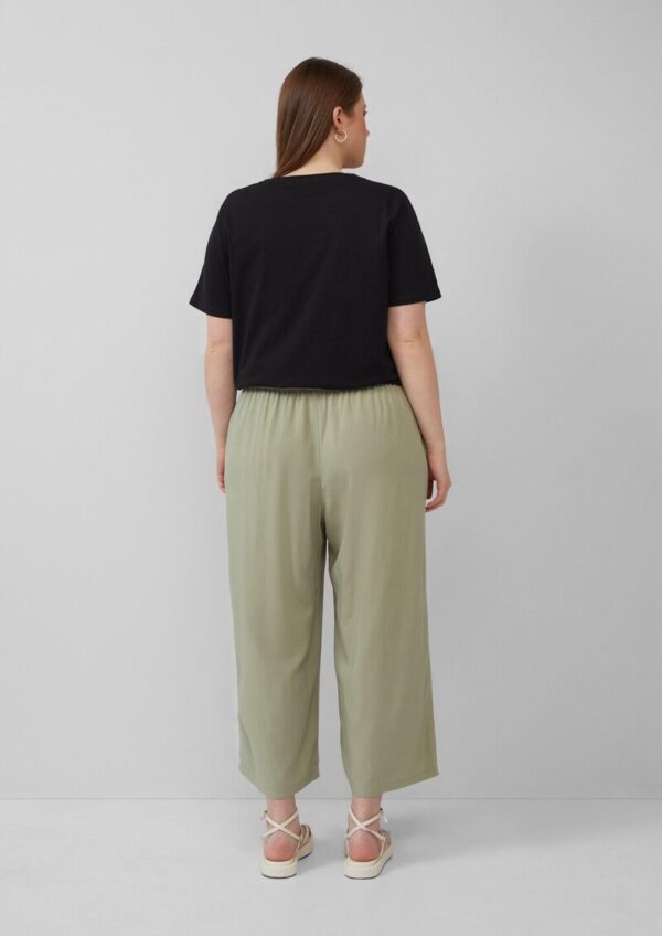 Fließende Culotte aus Viskose