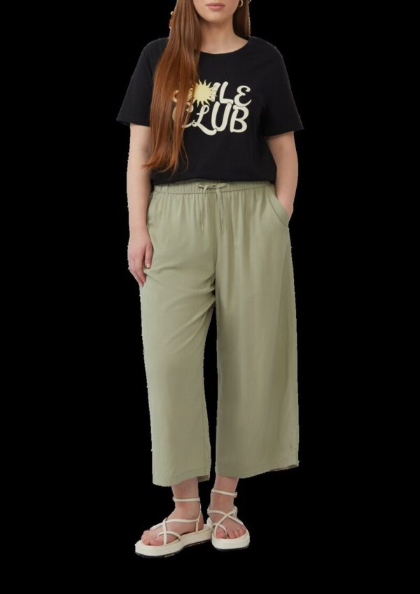 Fließende Culotte aus Viskose