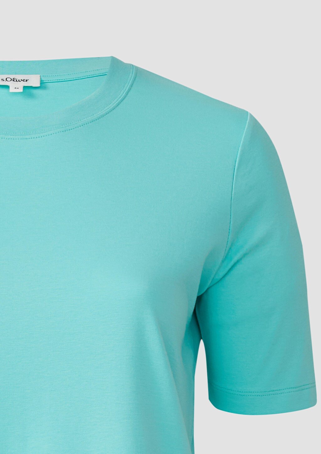 T-Shirt aus Interlockjersey