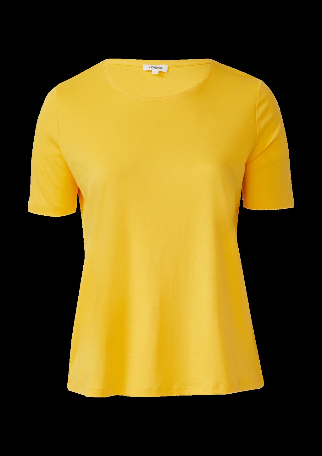 T-Shirt im Regular Fit aus Interlockjersey