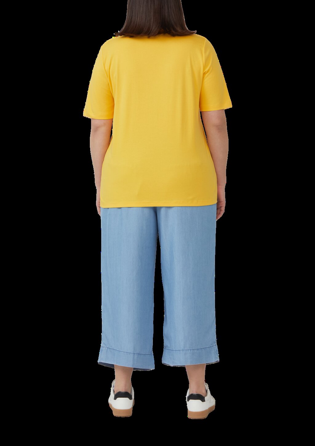 T-Shirt im Regular Fit aus Interlockjersey