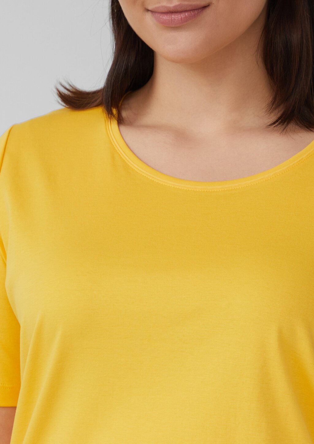 T-Shirt im Regular Fit aus Interlockjersey