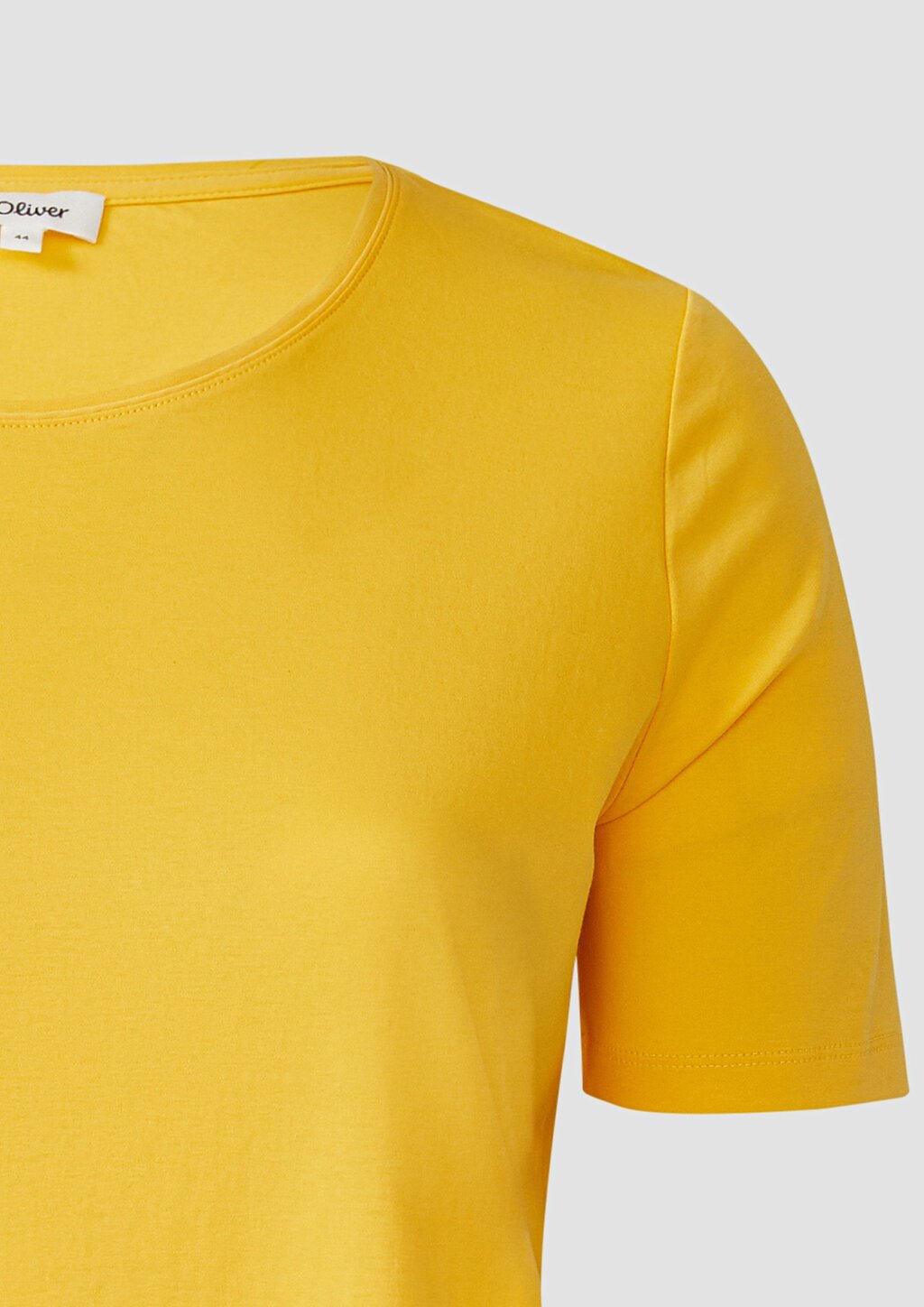 T-Shirt im Regular Fit aus Interlockjersey