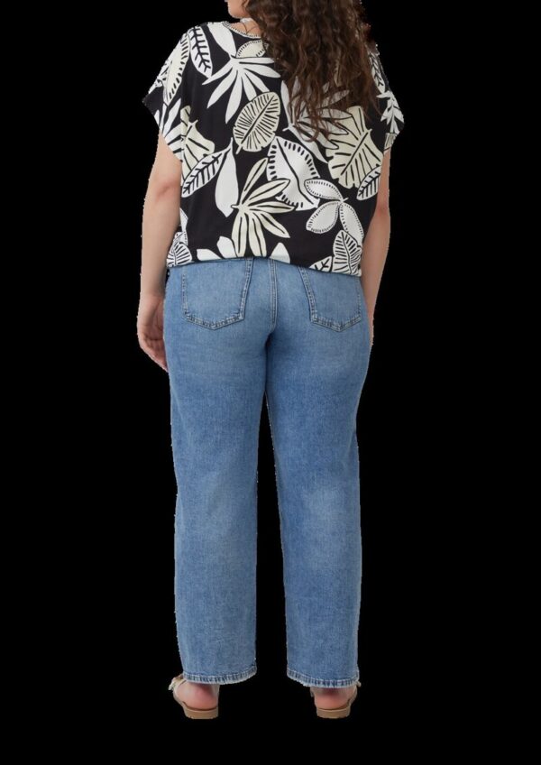 Elastisches T-Shirt aus Viskosestretch im Relaxed Fit