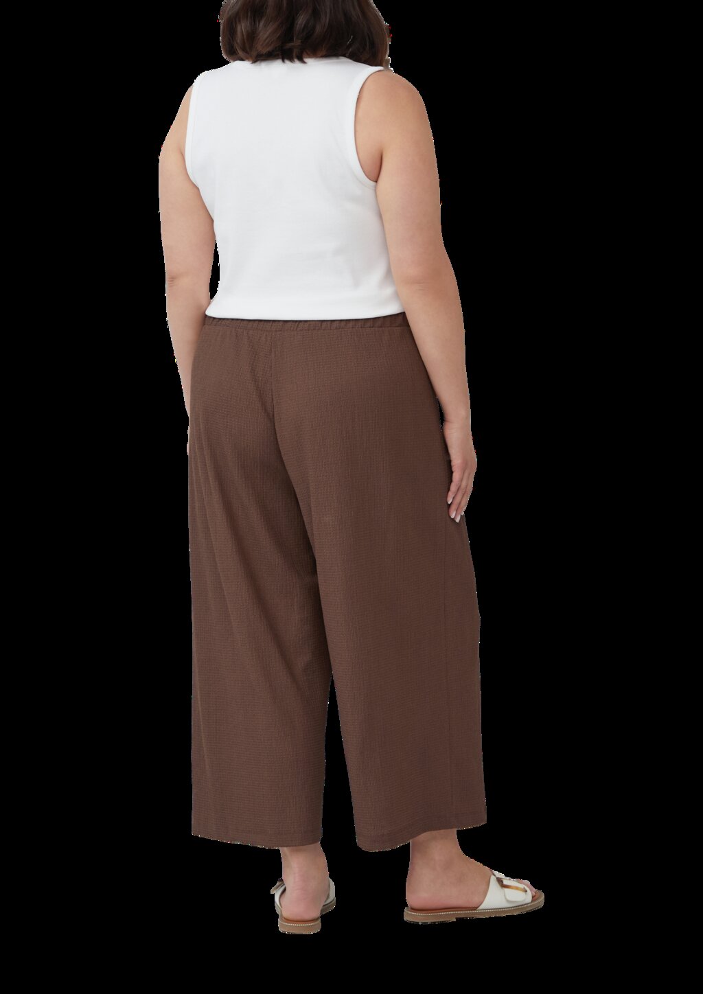 Ripp-Top im Slim Fit mit Stickerei