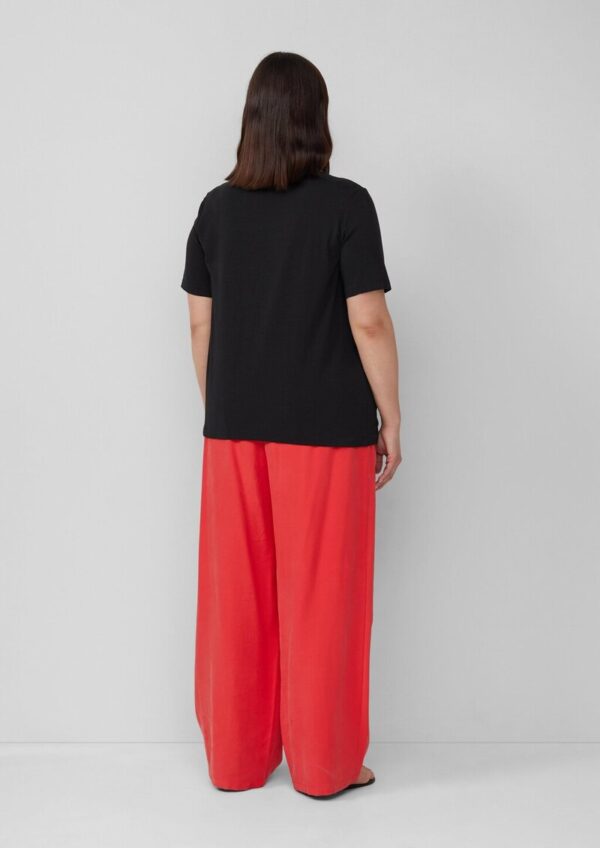 T-Shirt aus Baumwollstretch mit Print