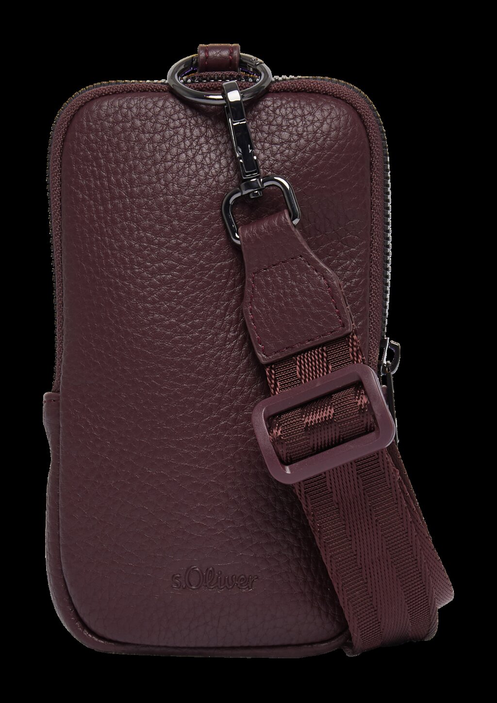 Handy-Tasche aus Lederimitat mit Leo-Lining