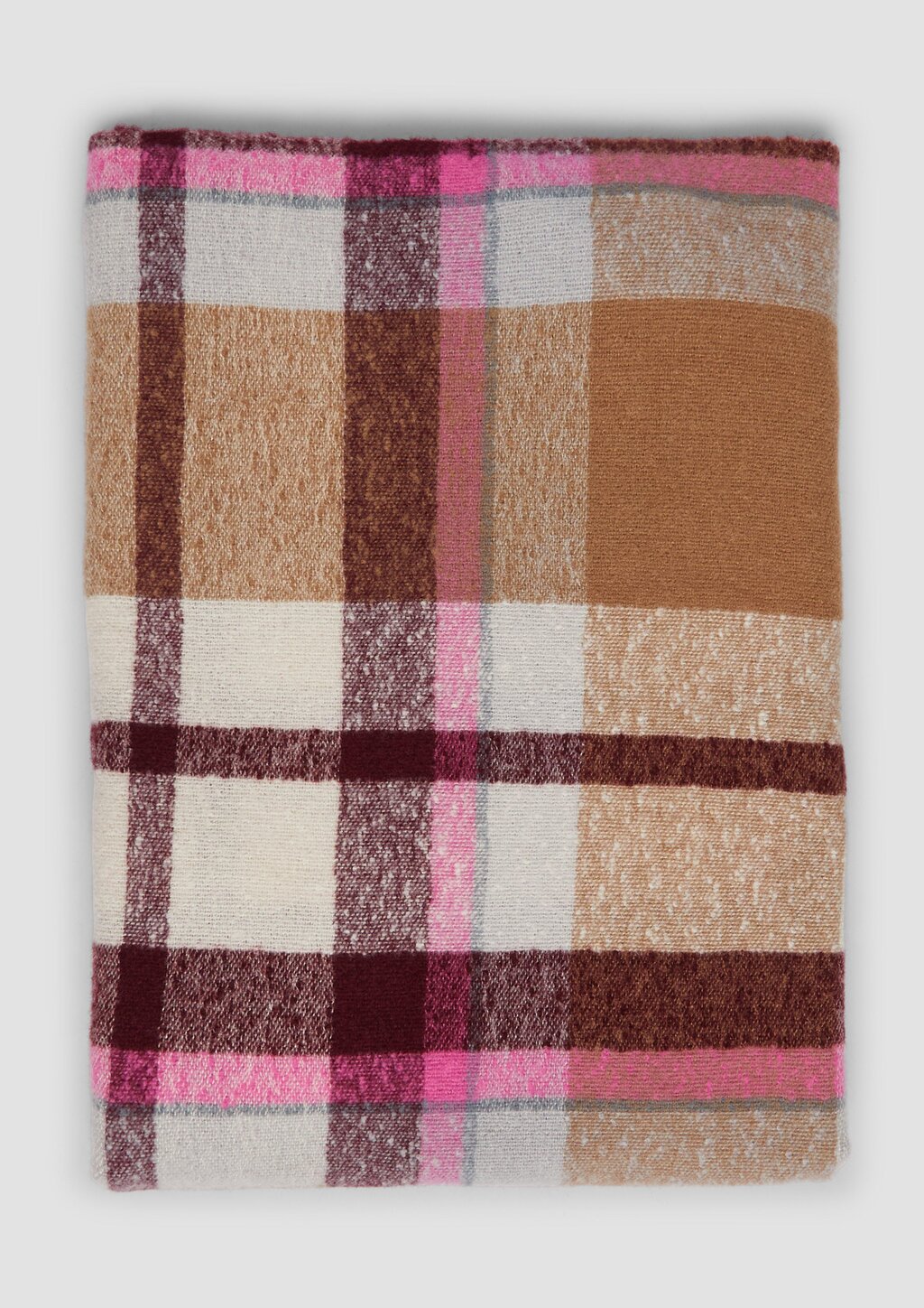 Schal mit Karo-Muster