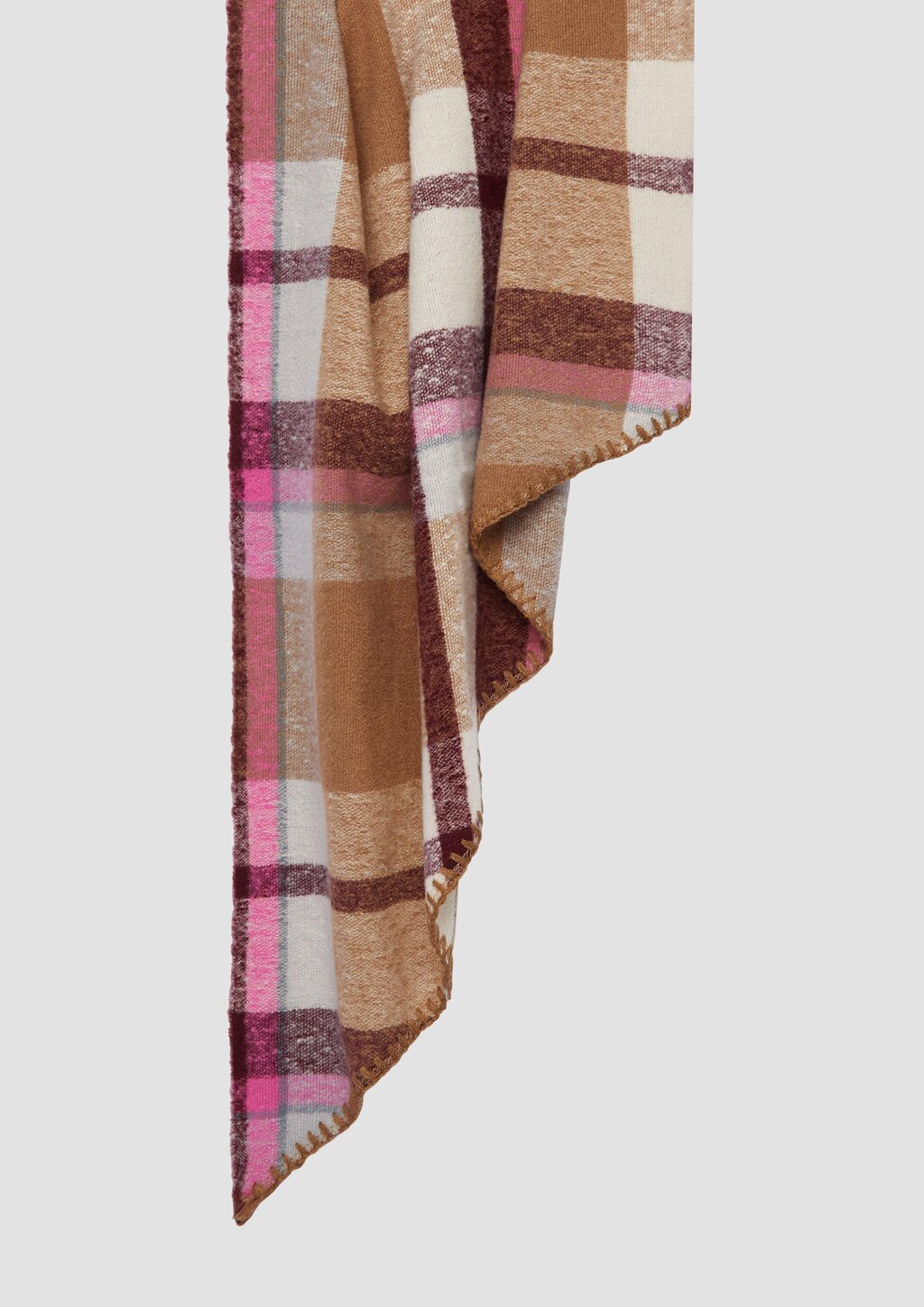 Schal mit Karo-Muster