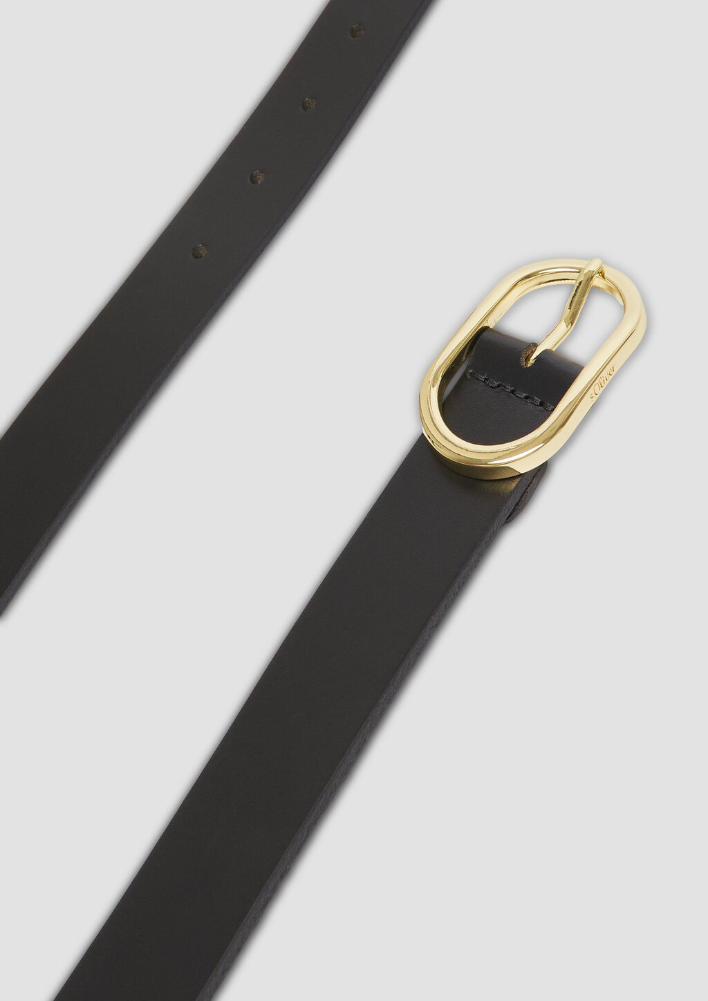 Ledergürtel mit Dornschließe