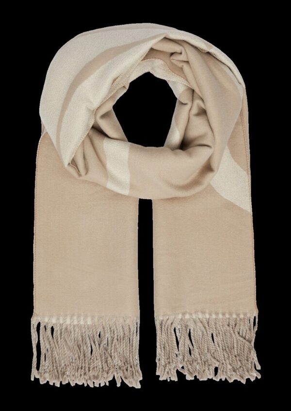 Eleganter Schal mit Fransen