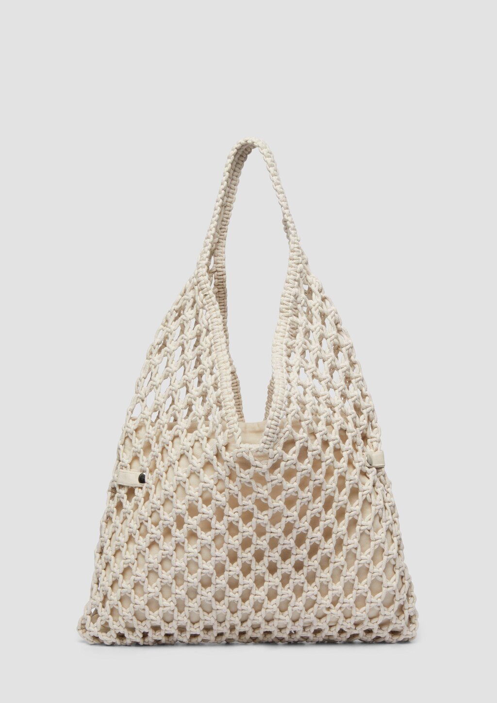 Baumwolltasche in Häkel-Optik