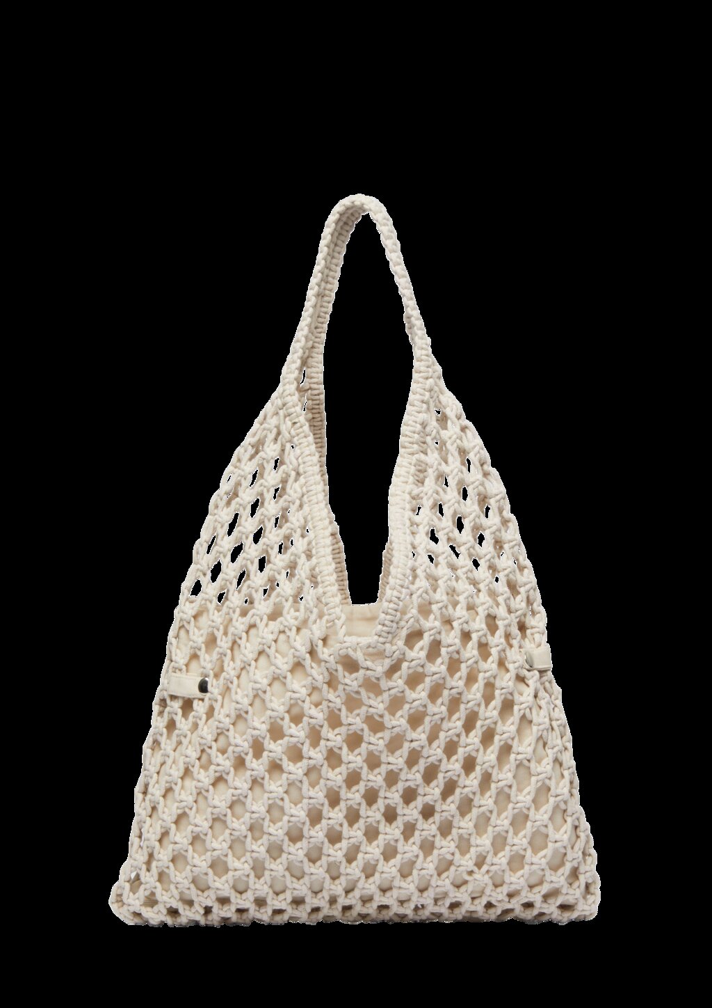 Baumwolltasche in Häkel-Optik