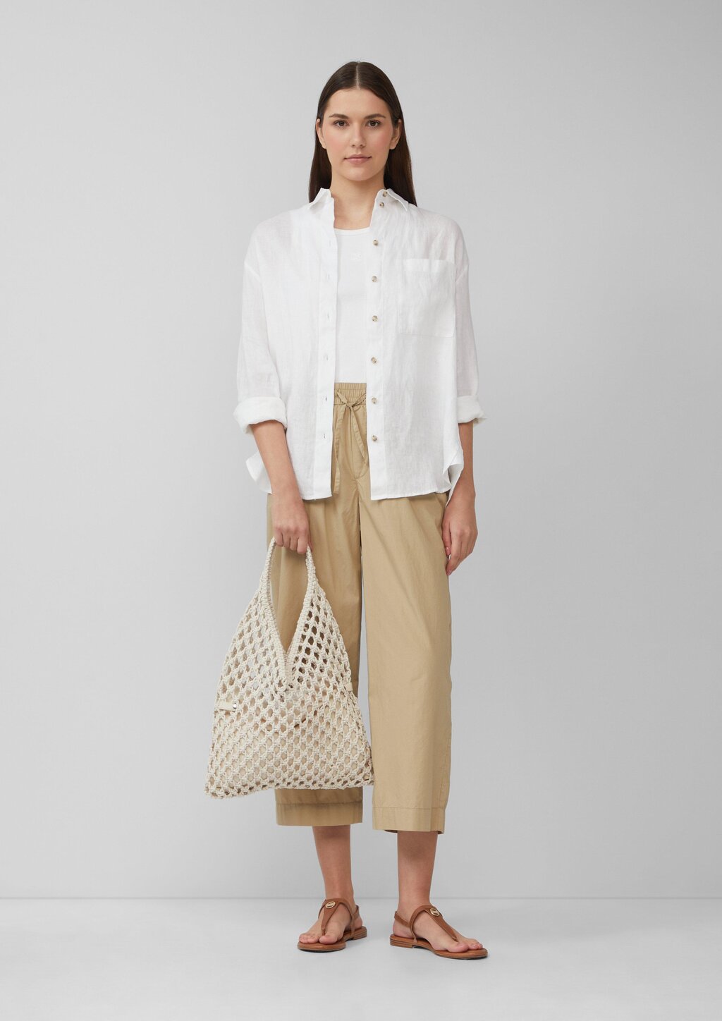 Baumwolltasche in Häkel-Optik