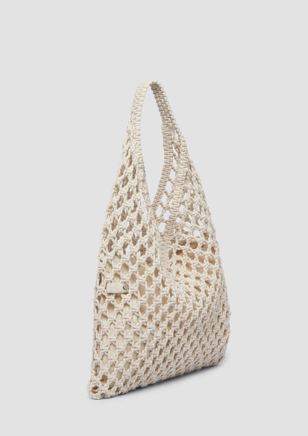 Baumwolltasche in Häkel-Optik