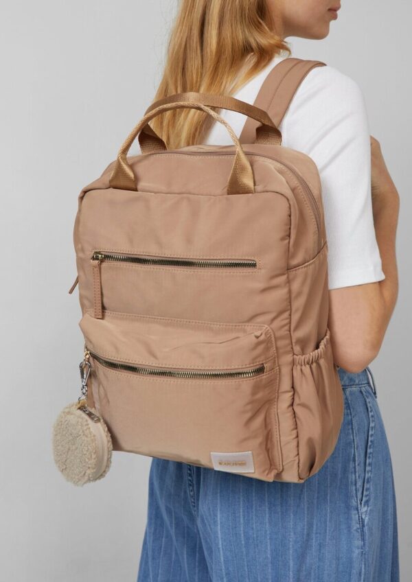 Hanging-Pocket aus Teddyplüsch