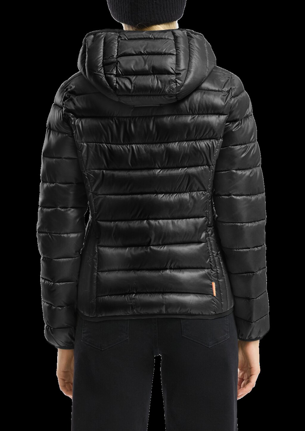 Leicht wattierte Steppjacke mit Kapuze