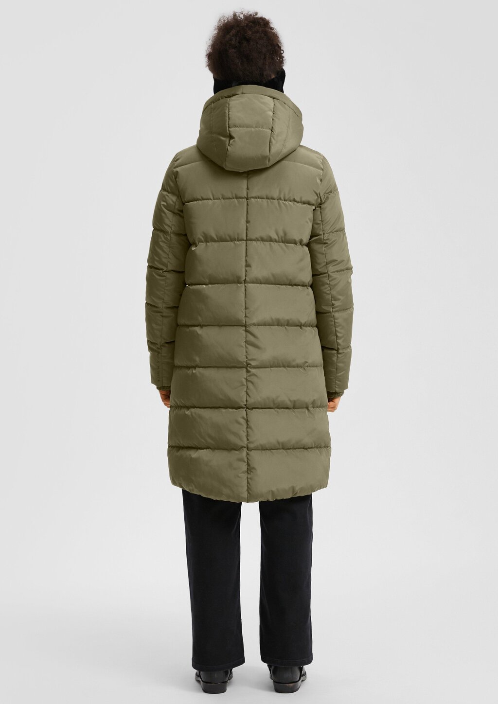 Wattierter Steppmantel