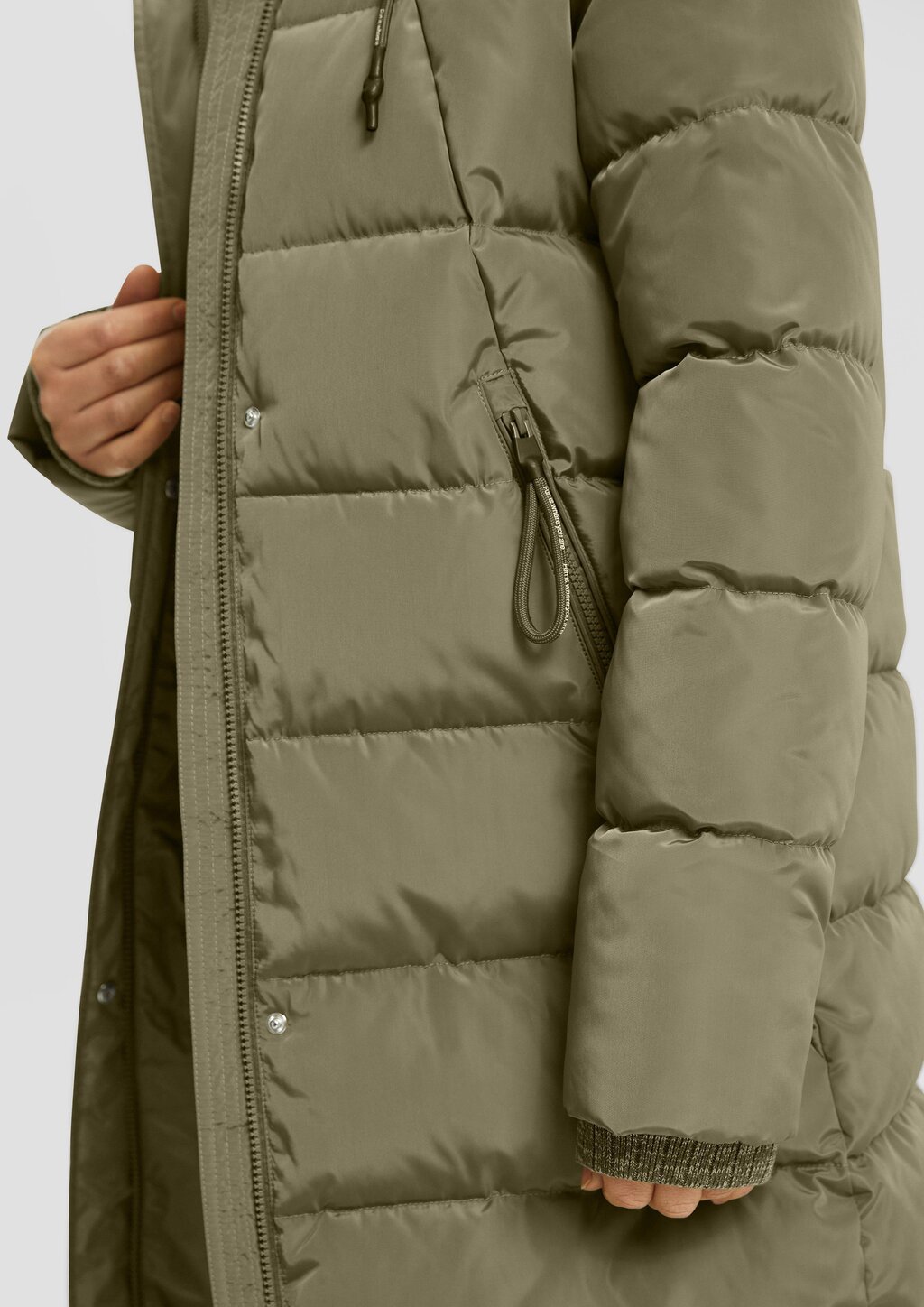 Wattierter Steppmantel