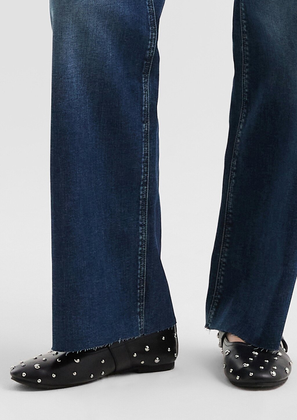 Jeans Catie / Slim Fit / Mid Rise / Wide Leg / Superstretch