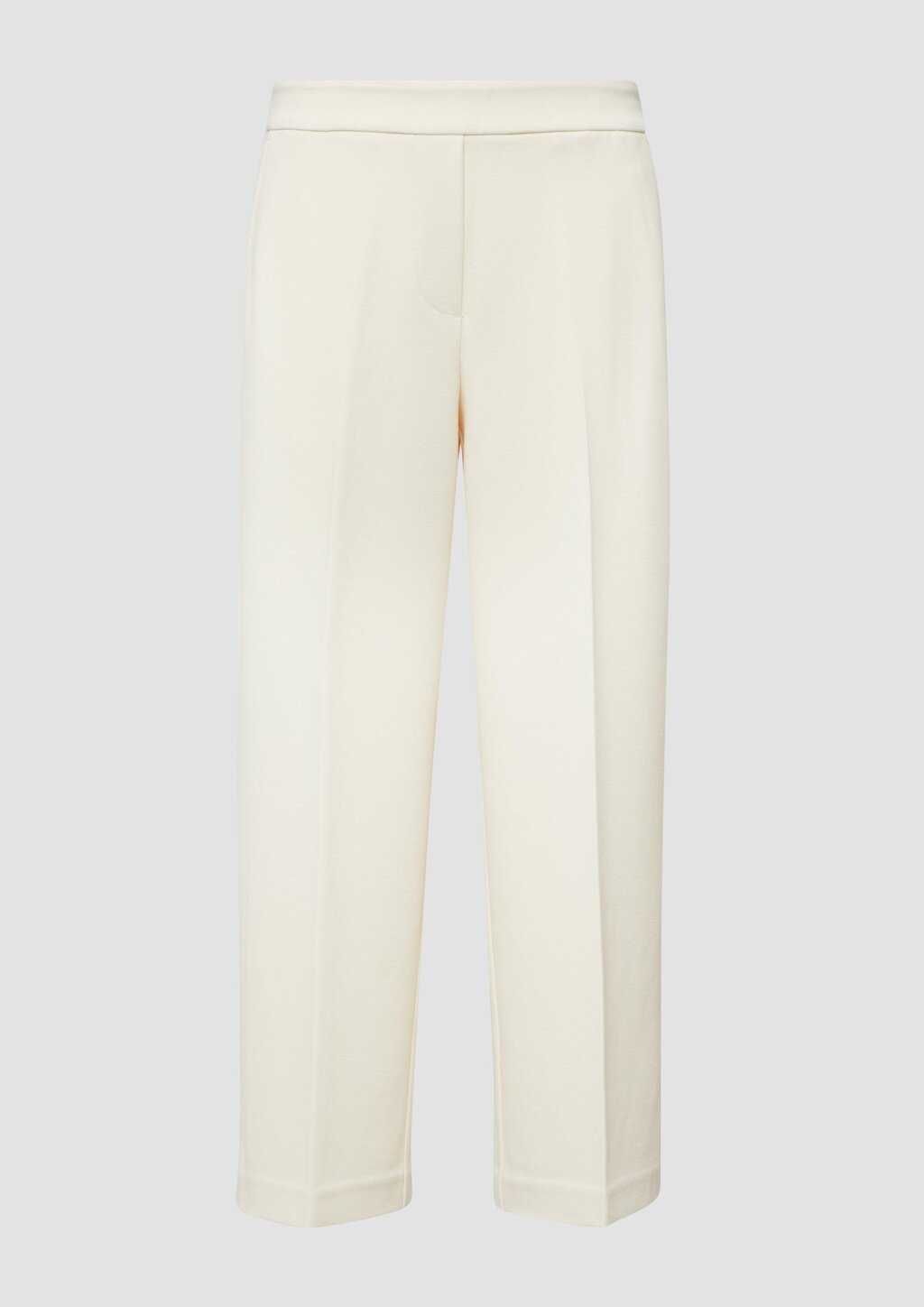 Strukturierte Culotte mit Elastikbund