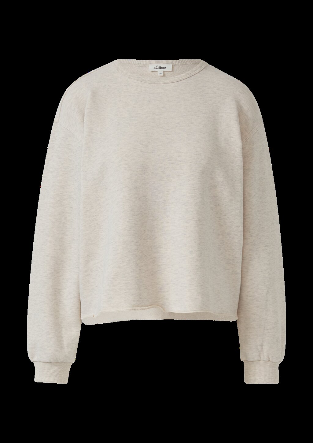 Sweatshirt im Relaxed Fit mit Rollsaum