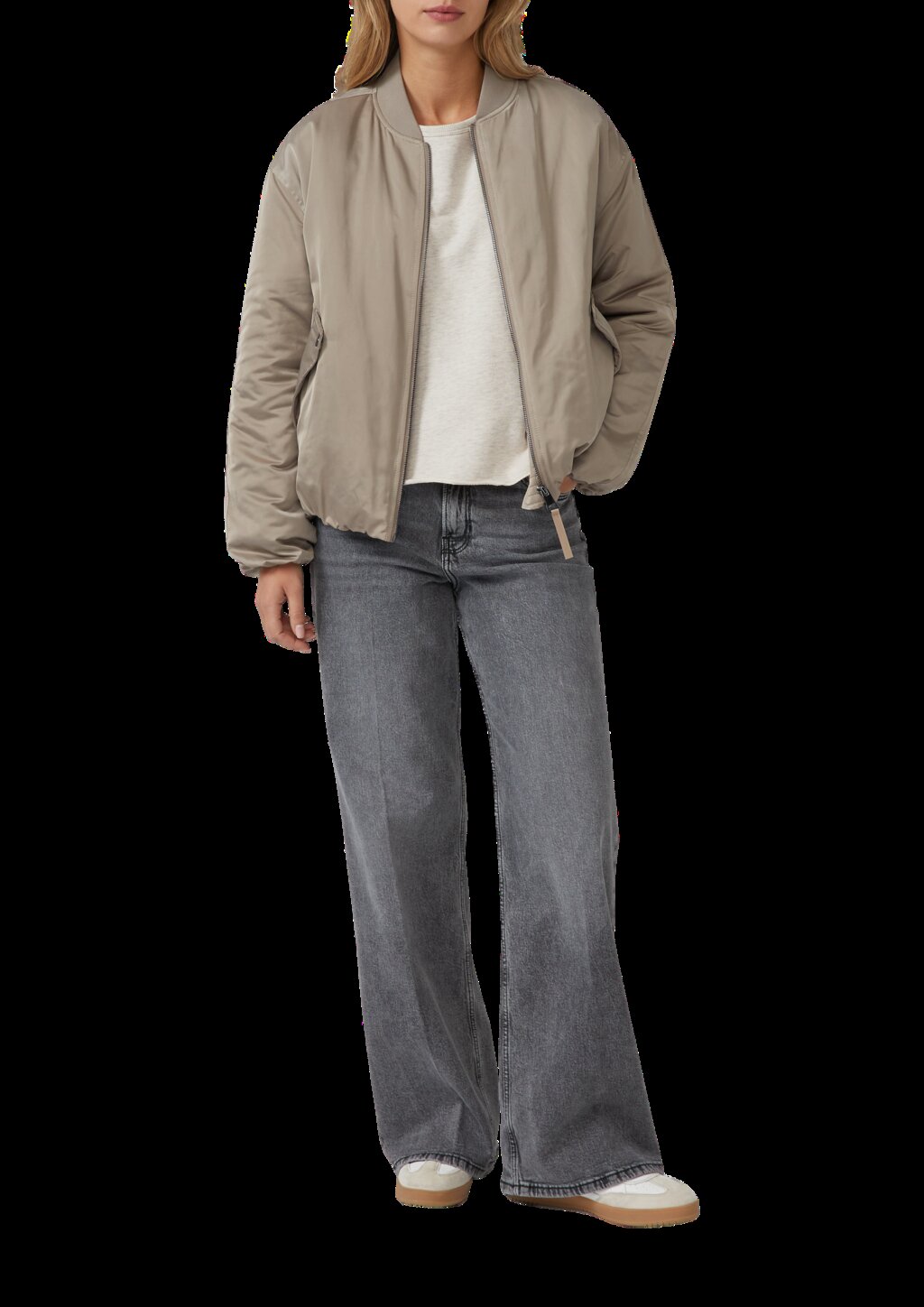 Sweatshirt im Relaxed Fit mit Rollsaum