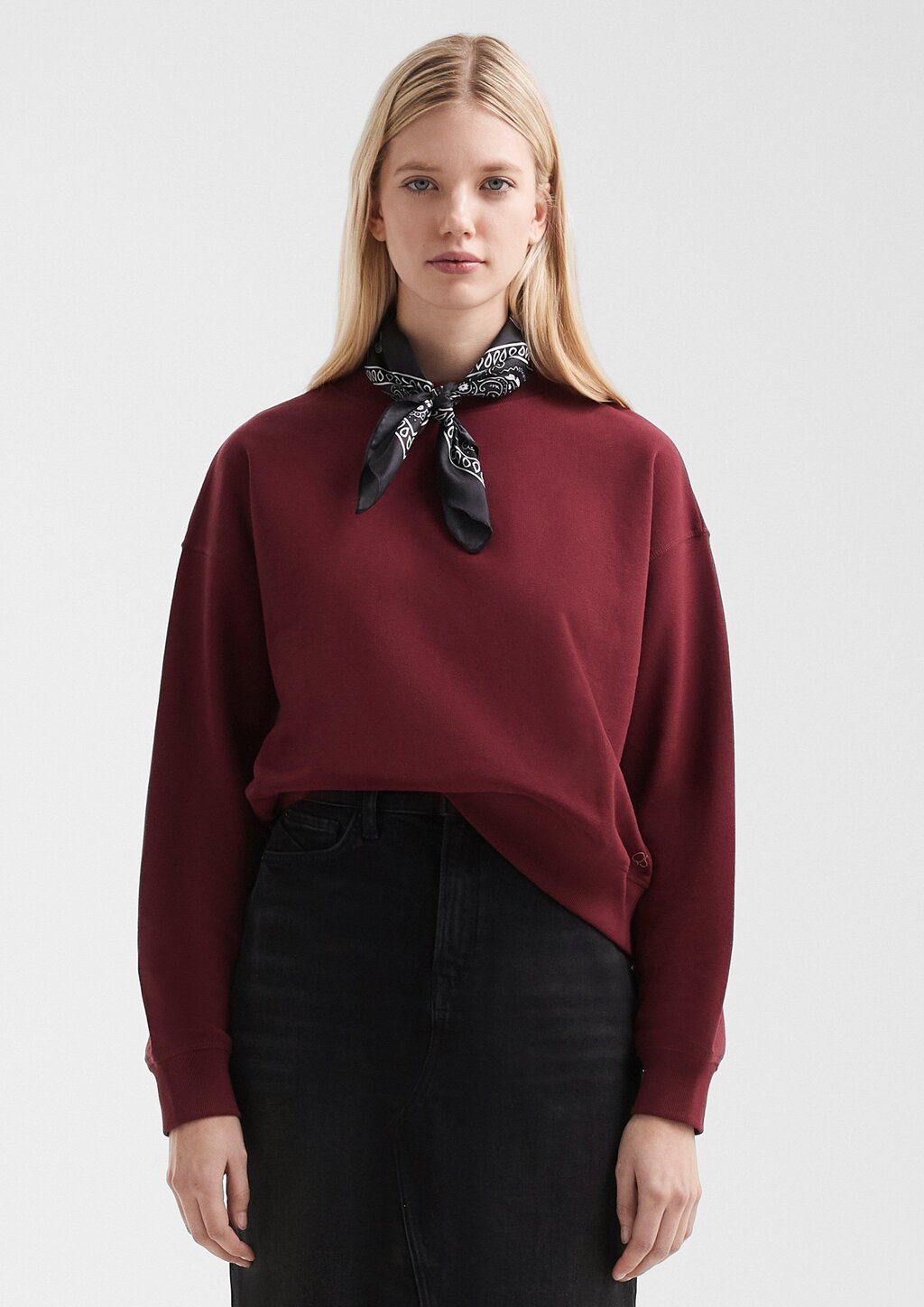 Sweatshirt im Boxy Fit